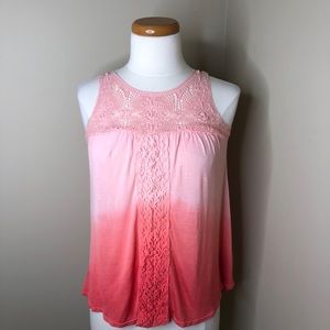 Pink Ombré Tank SMALL